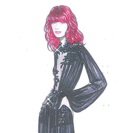 Florence Welch wears Gucci for her tour