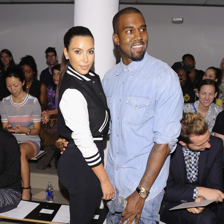 Kim Kardashian and Kanye West