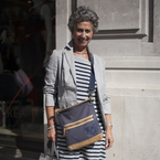 Nella: It's big, it's casual – perfect for me. I bought it from Fat Face