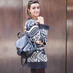 Ophelia: For me, it's leather all the time! So I love this leather backpack from Primark.