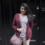 Rima: This is my colourful happy bag! I got it in Canada.