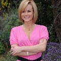 Amanda Holden dons pink Dolce & Gabbana to launch the L'Occitane Garden at Chelsea Flower Show