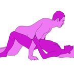 Get a head rush with this sex position 