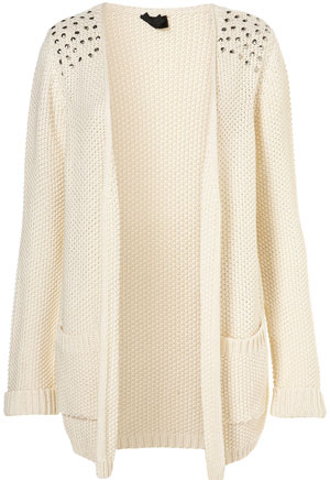 Topshop Studded Cardigan