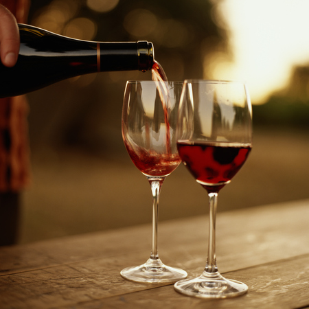 wine glasses