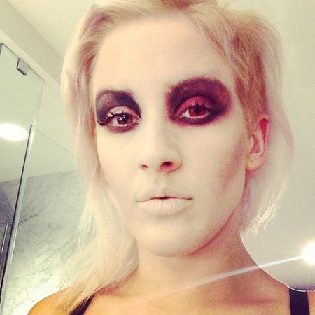 Ellie Goulding Halloween make-up