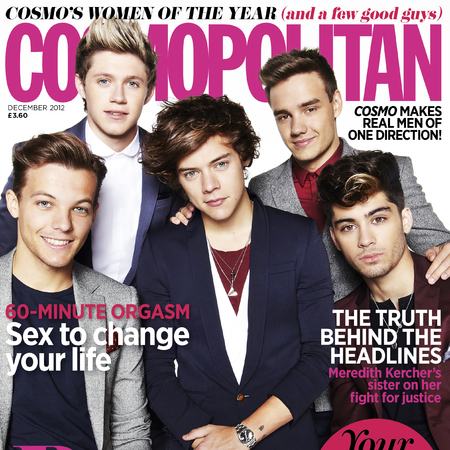 One Direction Cosmopolitan December Issue