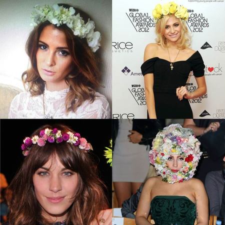 CELEBRITY TREND: Floral crowns