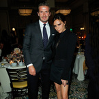 David Beckham and Victoria Beckham at CDFA Vogue Fashion Fund Dinner 2012