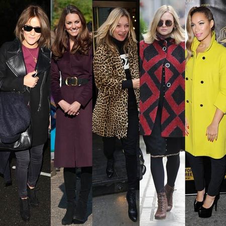 CELEBRITY TREND: Winter coats