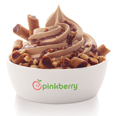 Pinkberry Limited Edition Chocolate Hazelnut flavour frozen yoghurt