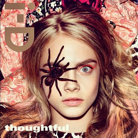 Cara Delevingne goes wild for new i-D cover shoot