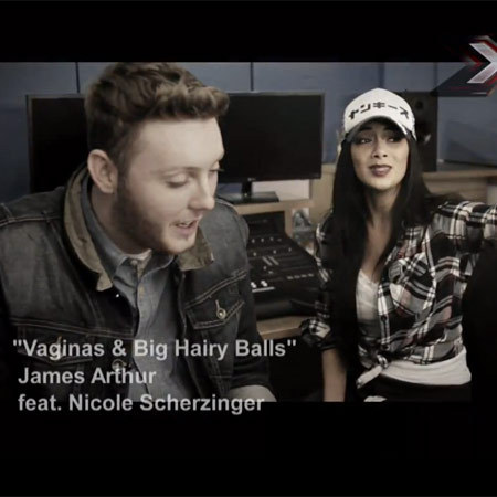 James Arthur and Nicole Scherzinger