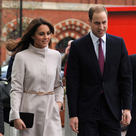 Kate Middleton wraps up in MaxMara coat for Cambridge visit