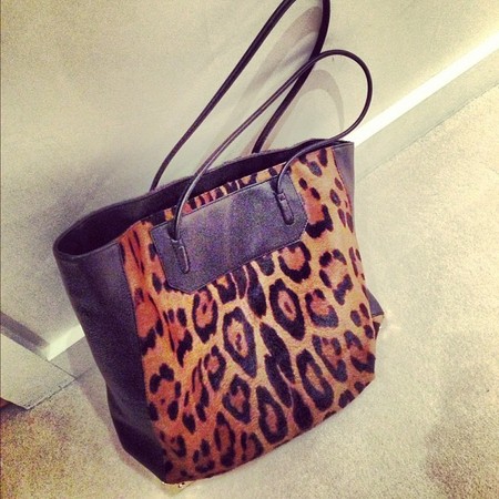 SPOTTED! Jessie J's Alexander Wang tote