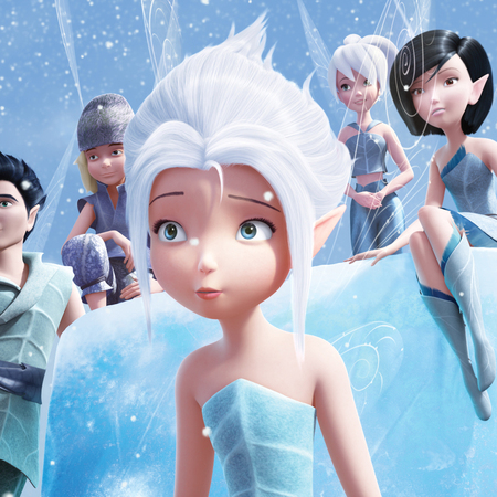 Victoria Beckham's hair stylist has given Disney's newest fairy the ultimate make-over...