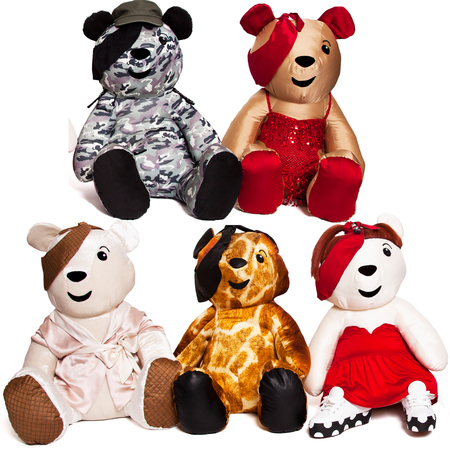 Girls Aloud design POP Pudsey Bears for Children In Need
