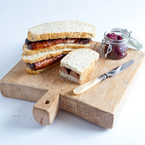 Hangover cure: Sausage sandwich & onion relish