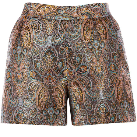 Warehouse paisley print shorts