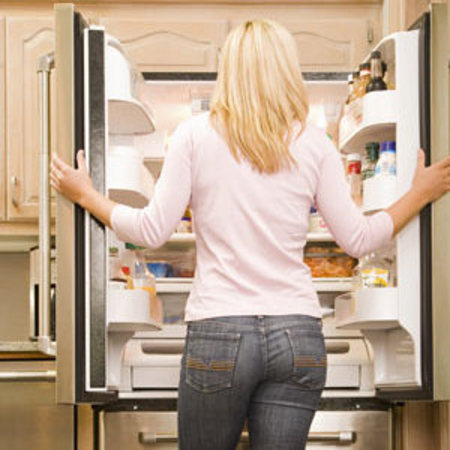 Hungry, fridge, diet and fitness