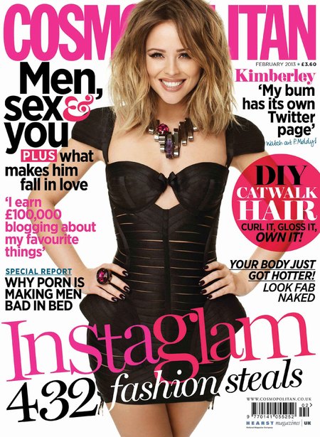Kimberley Walsh for Cosmopolitan February 2013