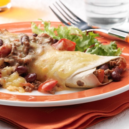 Chilli Beef enchiladas