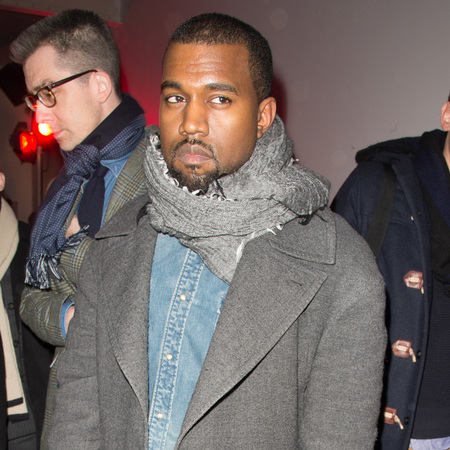 Kanye West hits Paris Fashion Week Mens AW13
