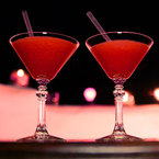 Valentine's Day Cocktail: Red berry Daiquiri