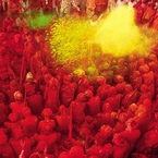 Sights to see: Holi festival, India
