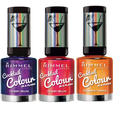Rimmel London Cocktail Colour nail shades