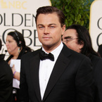 Leonardo Dicaprio at the Golden Globes 2013