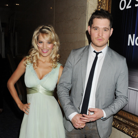 Michael Buble and Luisana Lopilato