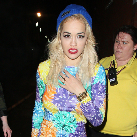 Rita Ora's House of Holland floral print dress at ASOS