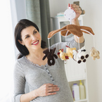 woman holding mobile