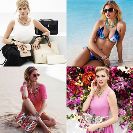 Kate Upton for Accessorize Spring/Summer 2013