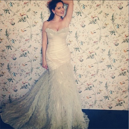 Kelly Brook wedding dress