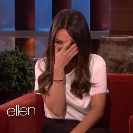 Mila Kunis on Ellen