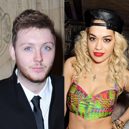 Rita Ora and James Arthur