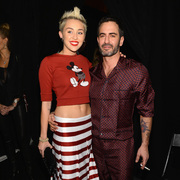 FASHION WEEK: Miley Cyrus flashes the flesh in Marc Jacobs