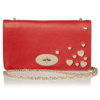 BAG LOVE: Mulberry Valentine's Bayswater clutch