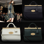 HANDBAG TREND: Mulberry shows new Suffolk bag at LFW AW13