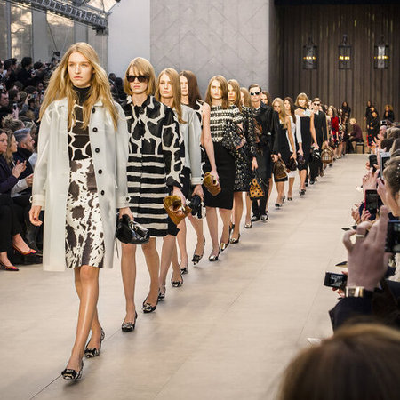 Burberry AW13 finale at LFW