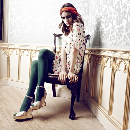 Tali Lennox models Fearne Cotton for Very.co.uk