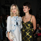Pregnant Peaches chic at London Fashion Week