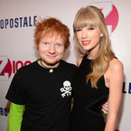 Taylor Swift and Ed Sheeran