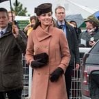 Kate Middleton at day 4 Cheltenham races