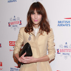 Alexa Chung dons camel Carven at The Big British Invite