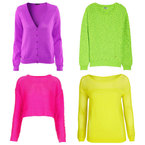 Neon knitwear trend