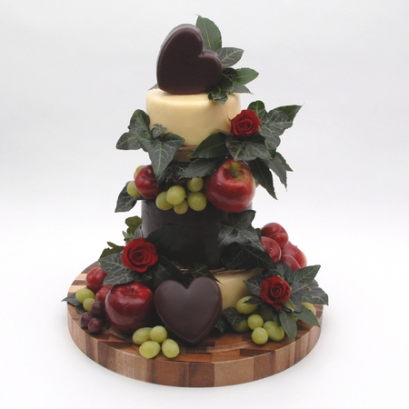 Cheese wedding cake