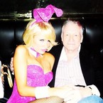 Paris Hilton as Easter Playboy bunny
